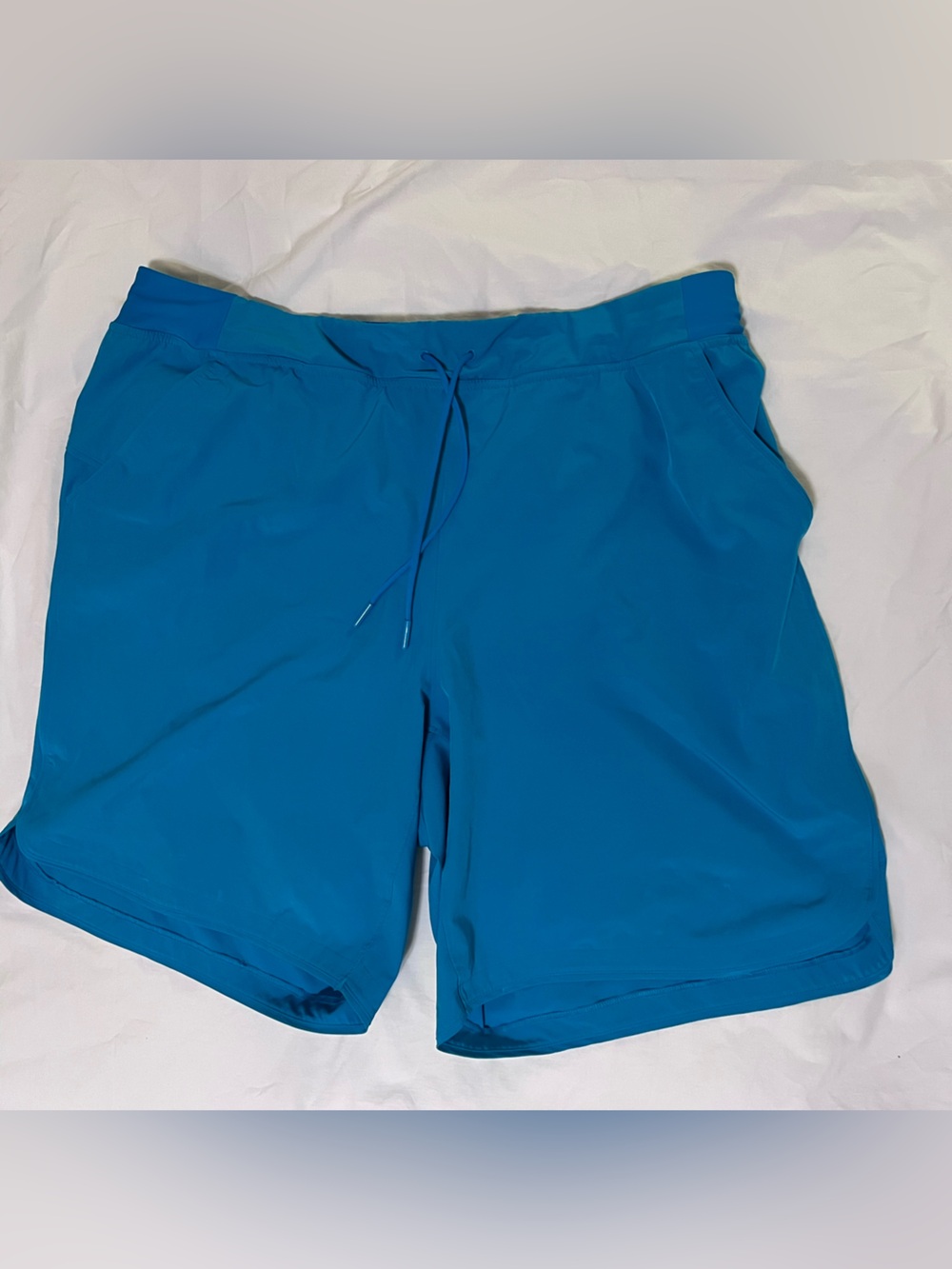 Lands' End Women’s Swim Shorts - Bright Teal Blue